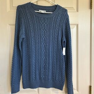 Amazon Essentials Navy Knit Pullover